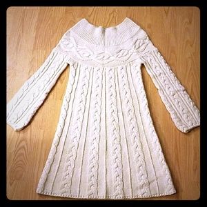 Victoria's Secret Ivory Knit Dress