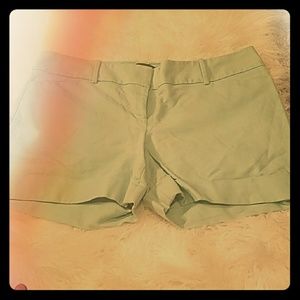 The Limited Drew fit cuffed shorts (aqua)