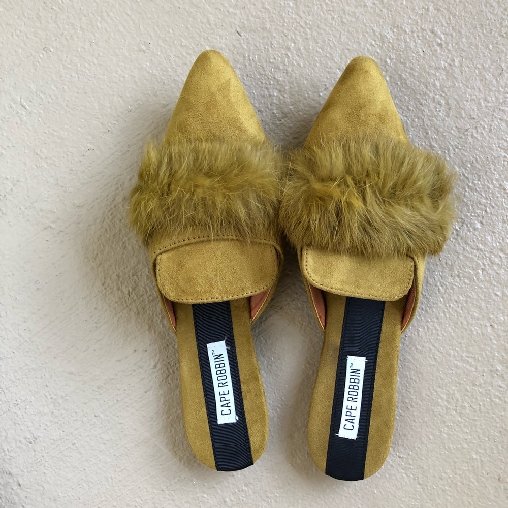 LAST 1! Olive pointed mule - Picture 3 of 6
