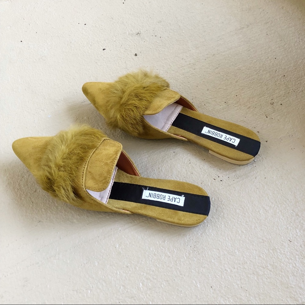 LAST 1! Olive pointed mule - Picture 4 of 6