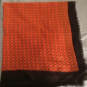 Michael Kors printed scarf