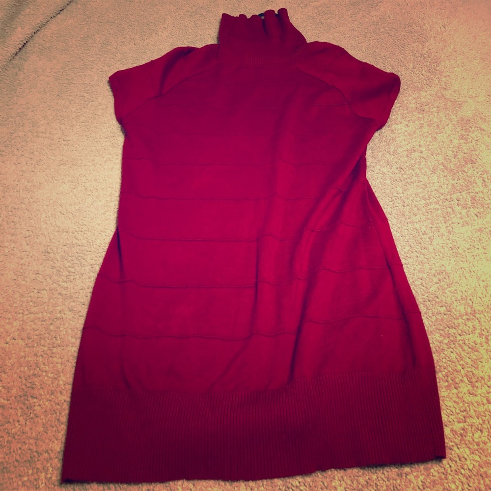 short sleeve turtle neck