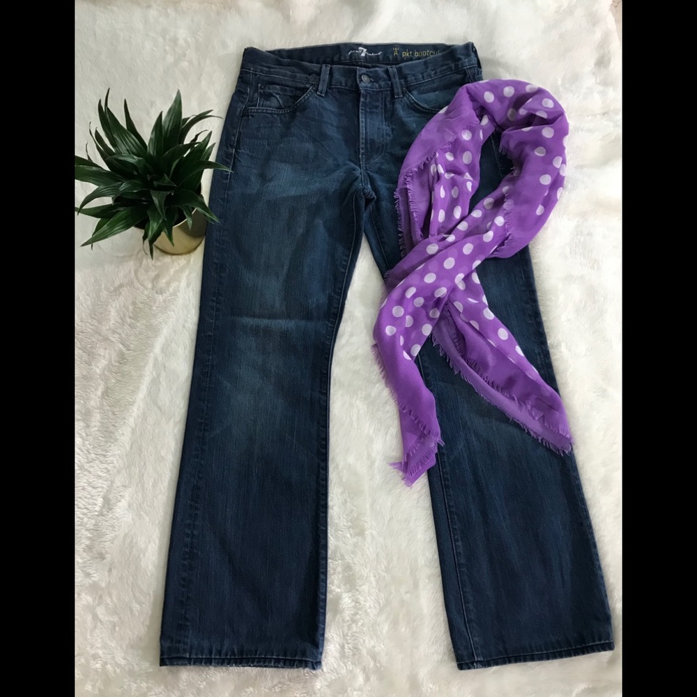 7 FAM ‘A’ pkt bootcut jeans Size 30