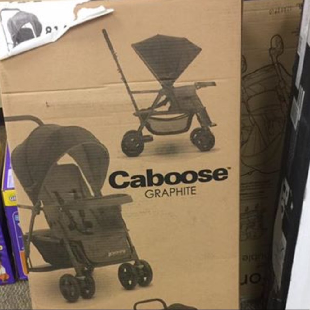 Joovy caboose graphite stroller new never opened