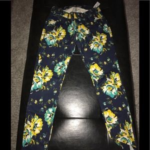 Floral old navy denim