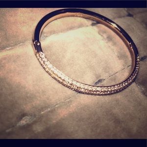 Rose gold bangle