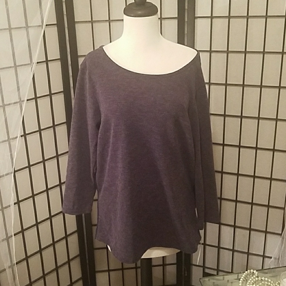 Crossover Back Knit Sweater