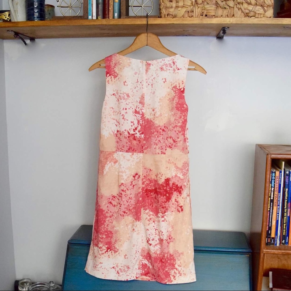 LOFT Pink Floral Dress - Picture 2 of 4