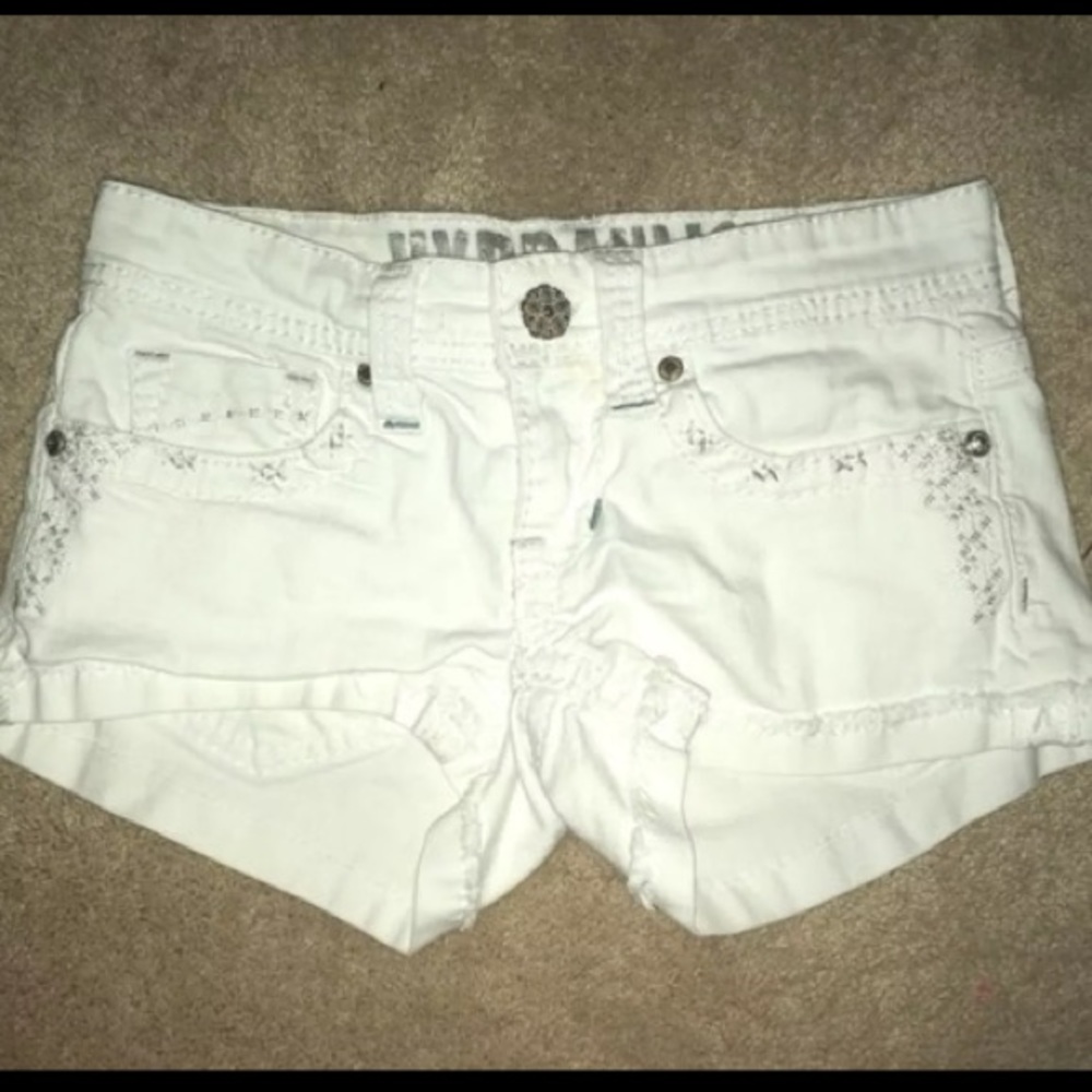 White Shorts