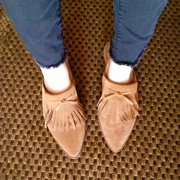 Madewell Shoes - Madewell Dani Suede Mules
