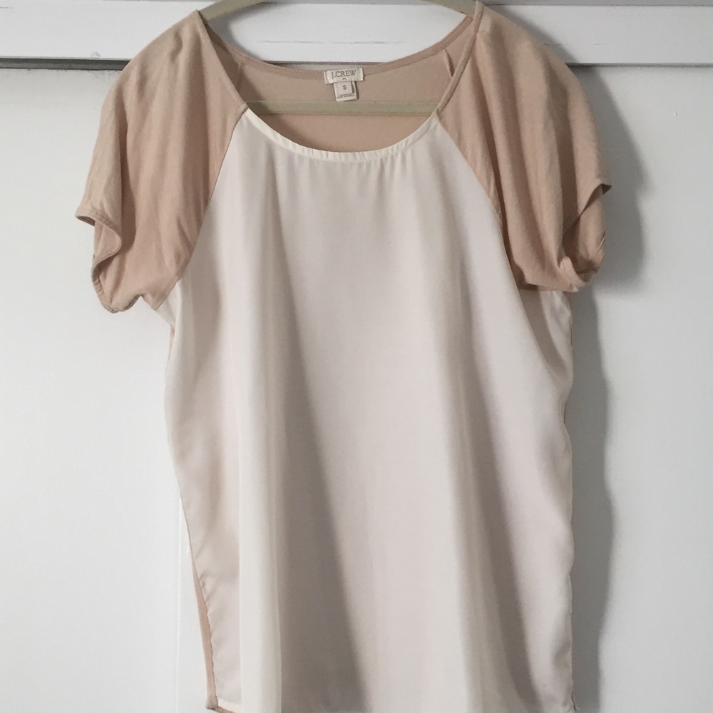 Classic J Crew color block tee
