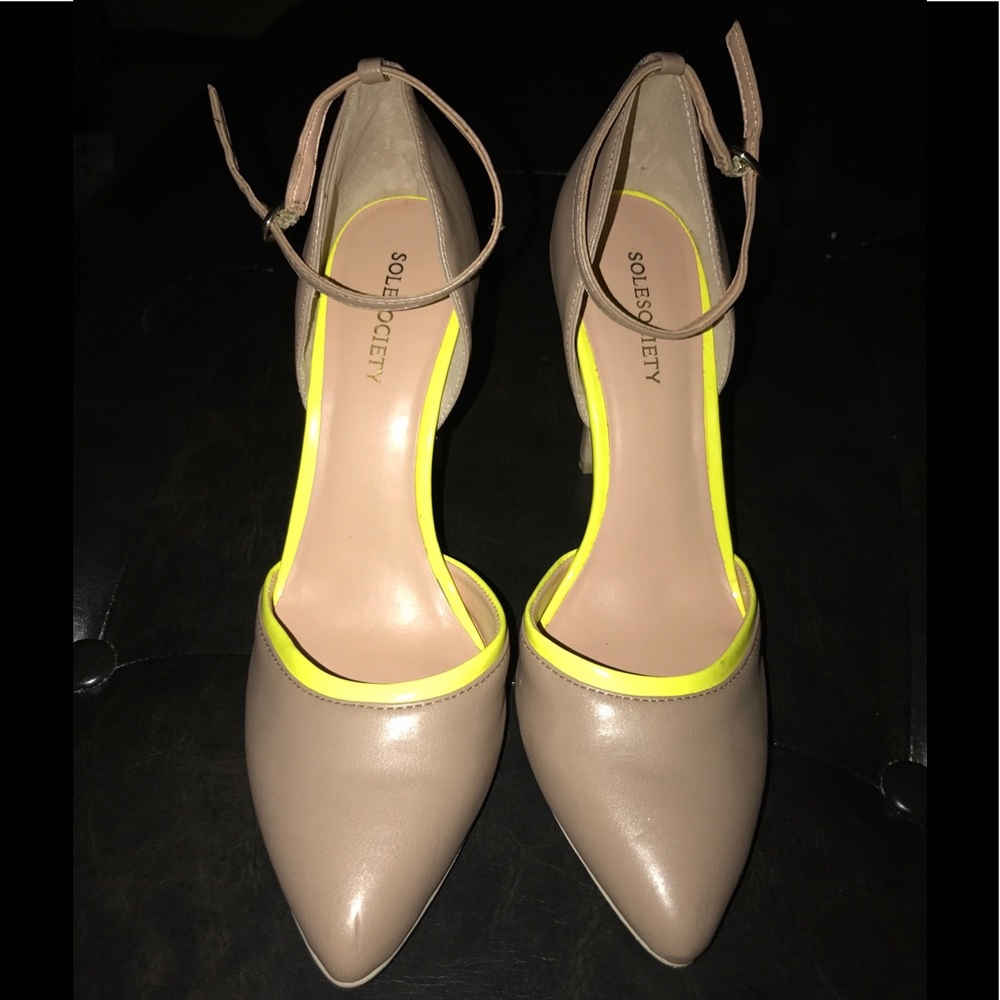 Sole society leather shoes