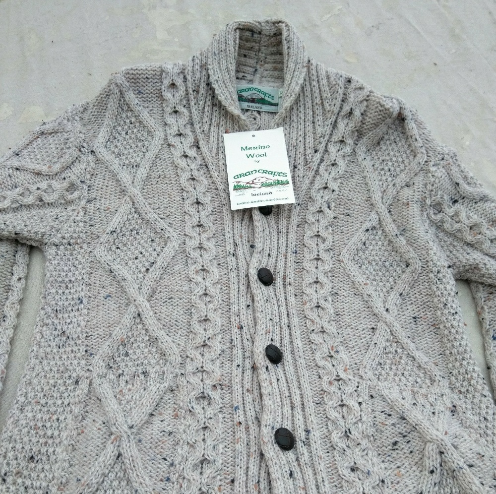 ARAN CRAFTS MEN SWEATER
