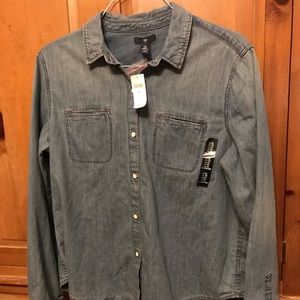 Denim shirt
