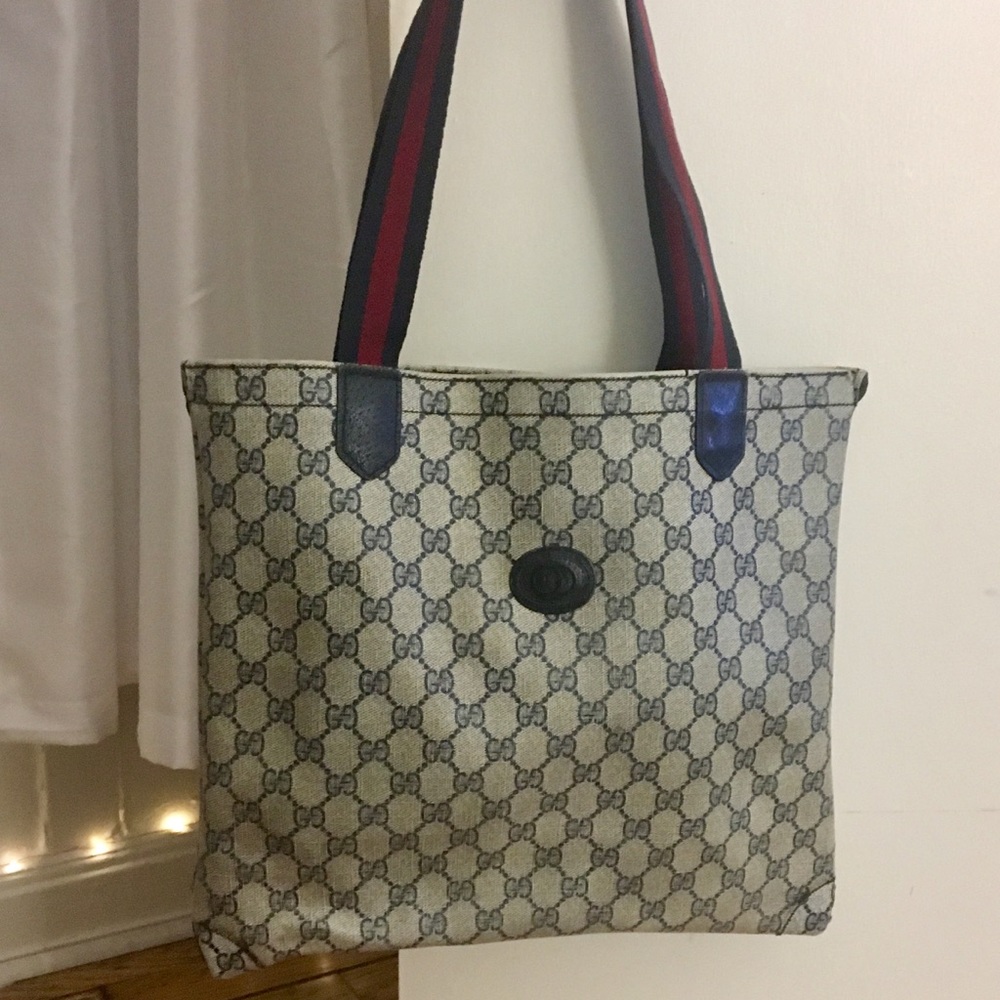 Authentic Vintage Gucci Tote