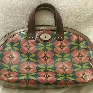 Fossil Floral Handbag