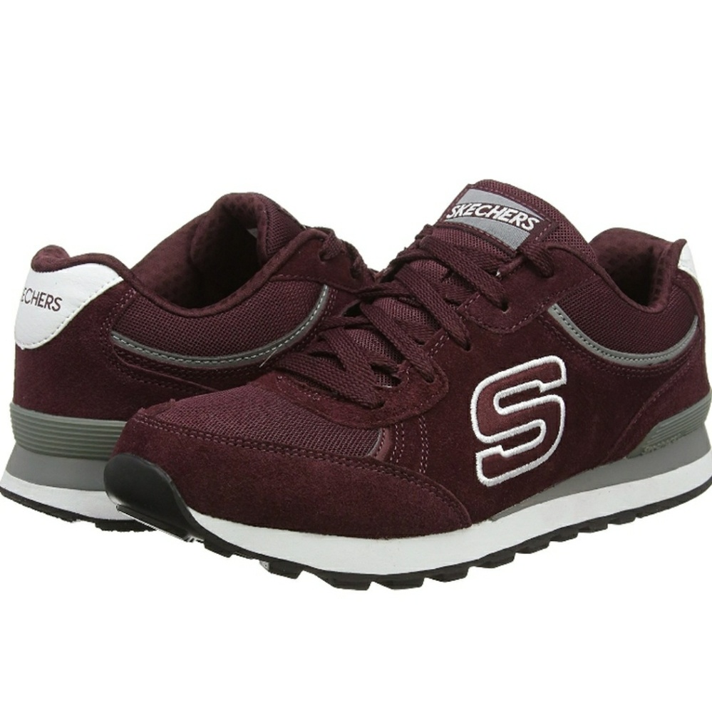 Burgendy skechers size 8.5 EXCELLENT CONDITIONS