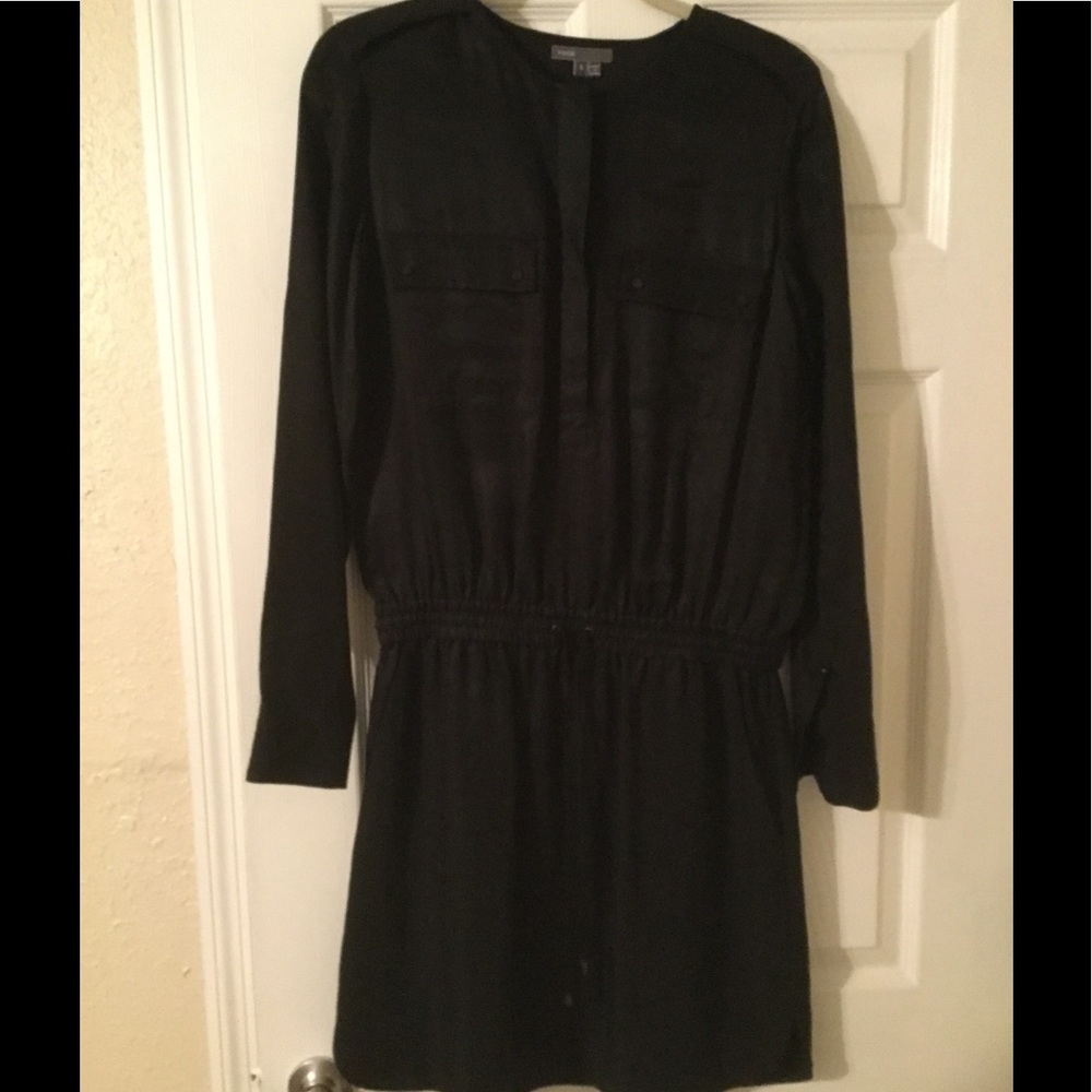 Beautiful black Vince dress size Small.
