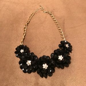 Black Boutique Statement Necklace