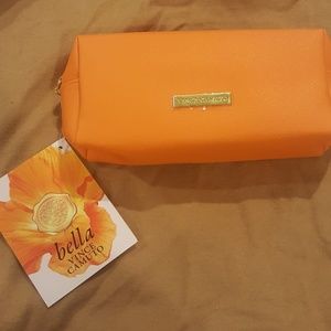 Orange Vince Camuto Cosmetic bag