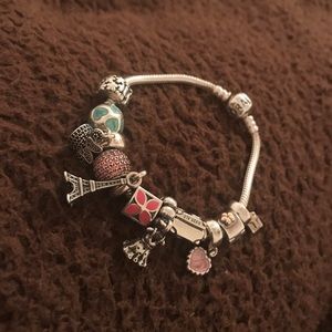 Pandora Bracelet with charms