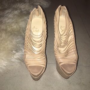 Christian Louboutin strappy heel