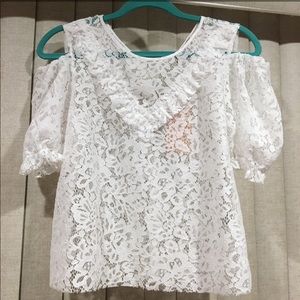 Brand new! Zara lace top