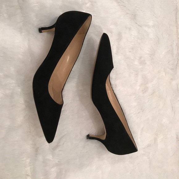 SOLD!! Manolo Blahnik BB Pumps Suede - Picture 5 of 8