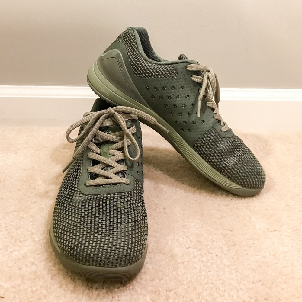 Reebok CrossFit Nano 7, Army/hunter green, size 9