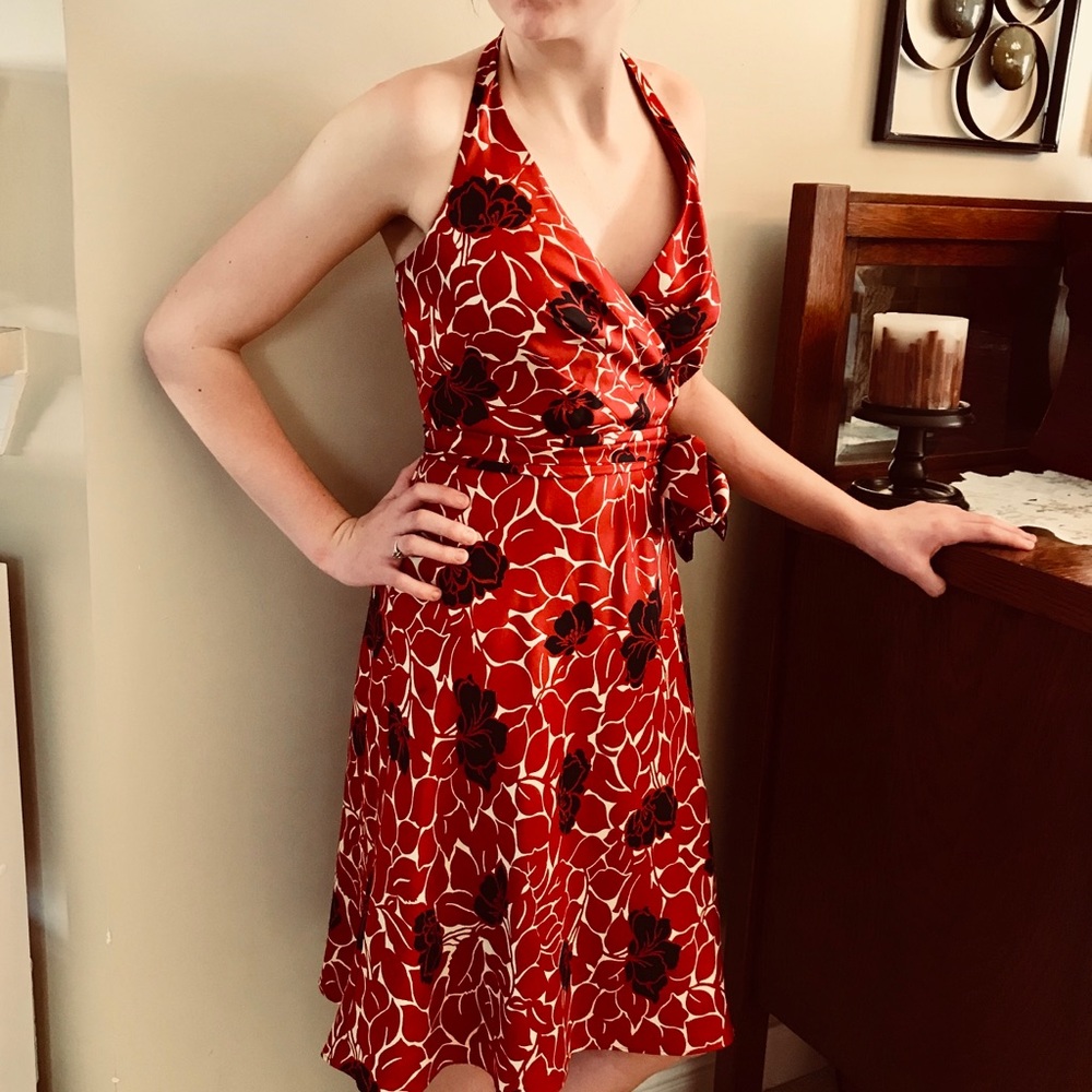 Ann Taylor silk dress. Sz 0P