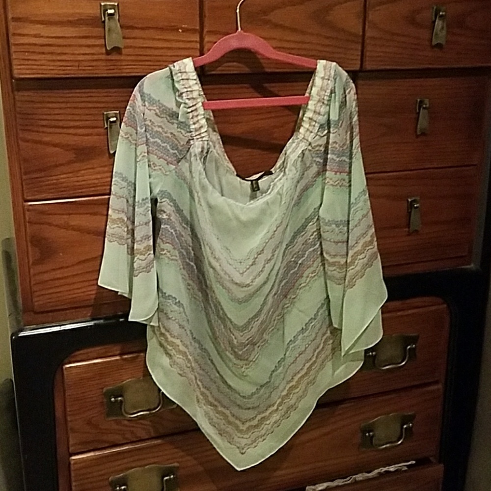 Bcbg off the shoulder blouse