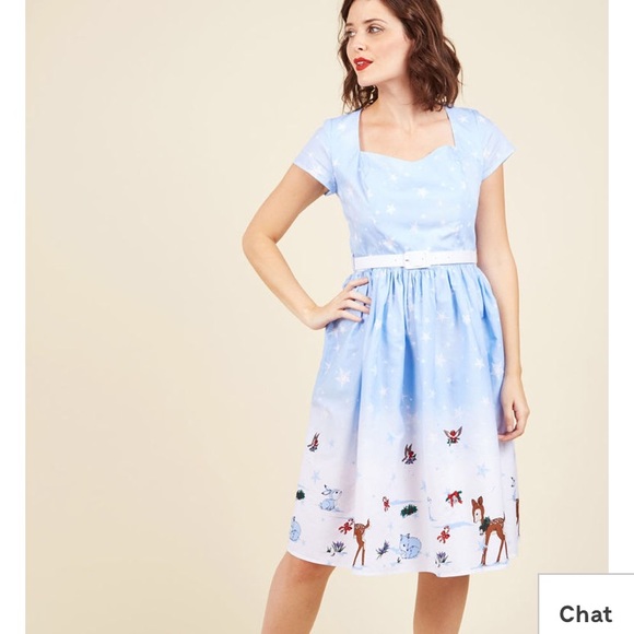 Hell Bunny Work Wonderlands Cotton Dress - Picture 4 of 7