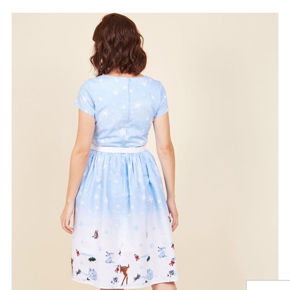 Hell Bunny Work Wonderlands Cotton Dress - Picture 2 of 7