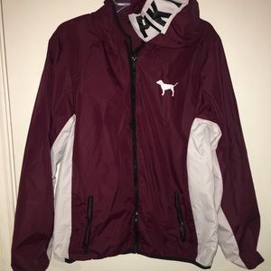 PINK VS LINED WINDBREAKER