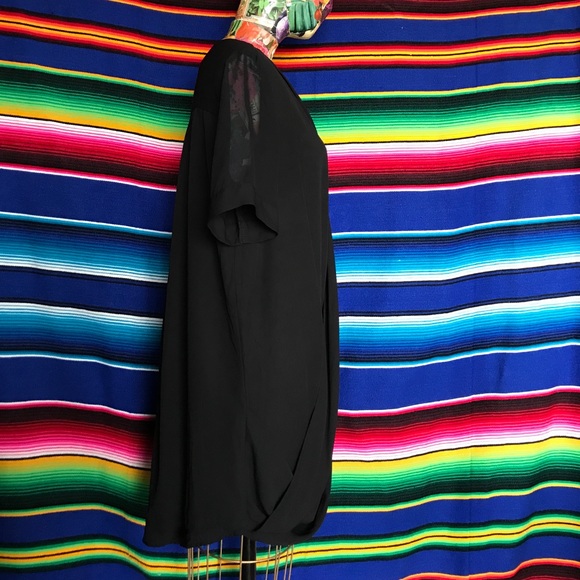 Topshop Draped Mini Dress - Picture 2 of 7