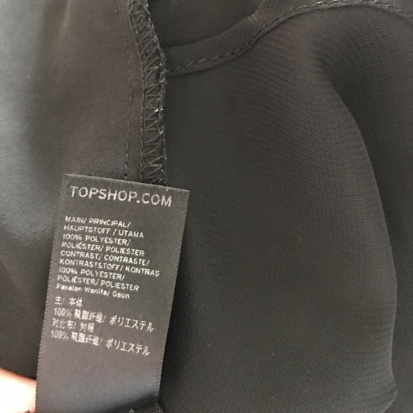 Topshop Draped Mini Dress - Picture 7 of 7