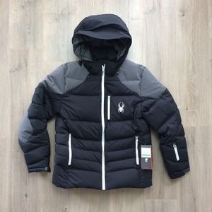 spyder rocket down jacket