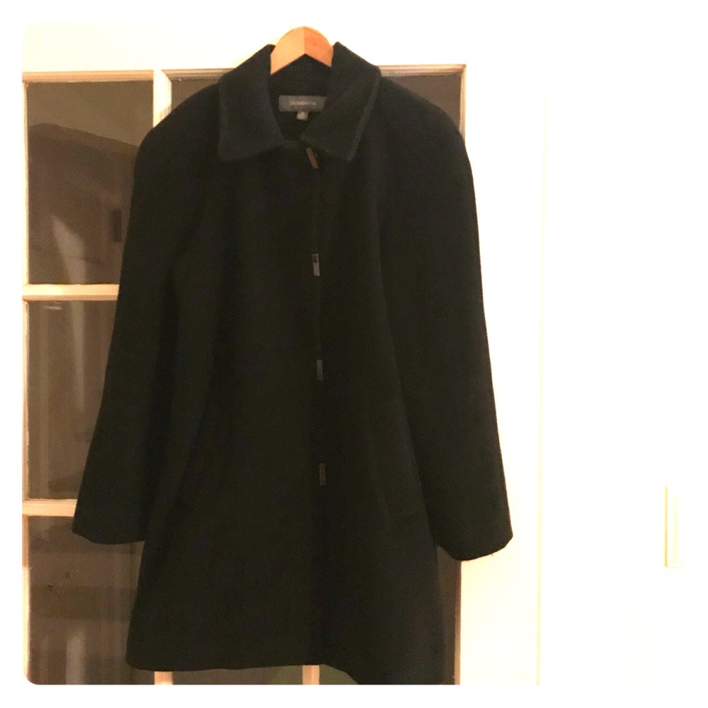 Wool dress coat