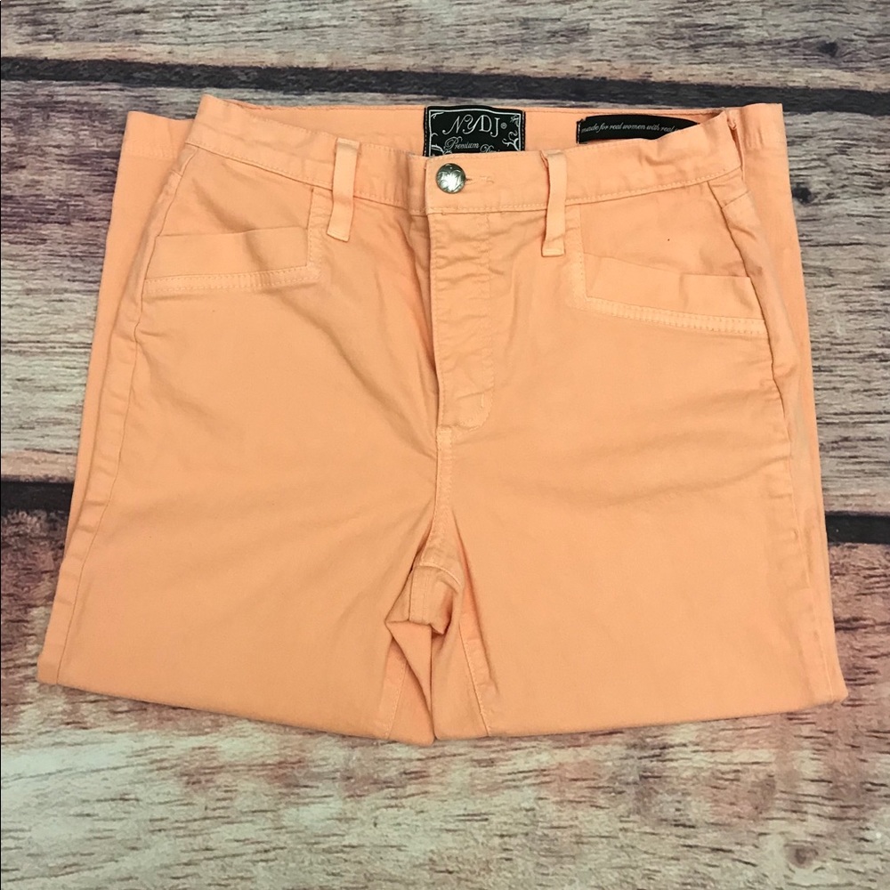 NYDJ Orange Capri Pants Size 2