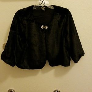 Faux fur cover top