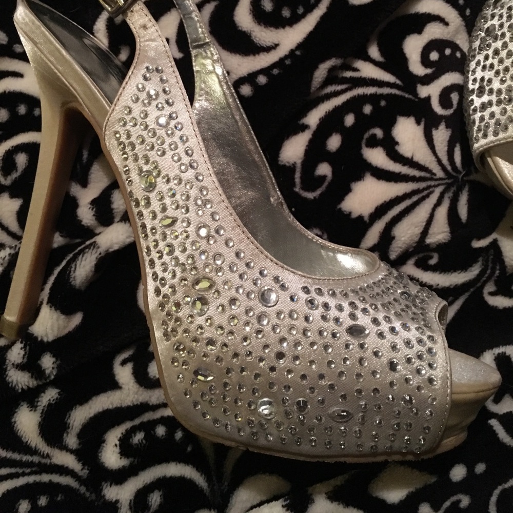 Candies Sparkly Heels
