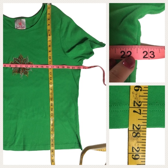 Snowflake Designed T-Shirt by Quacker Factory - Picture 8 of 8