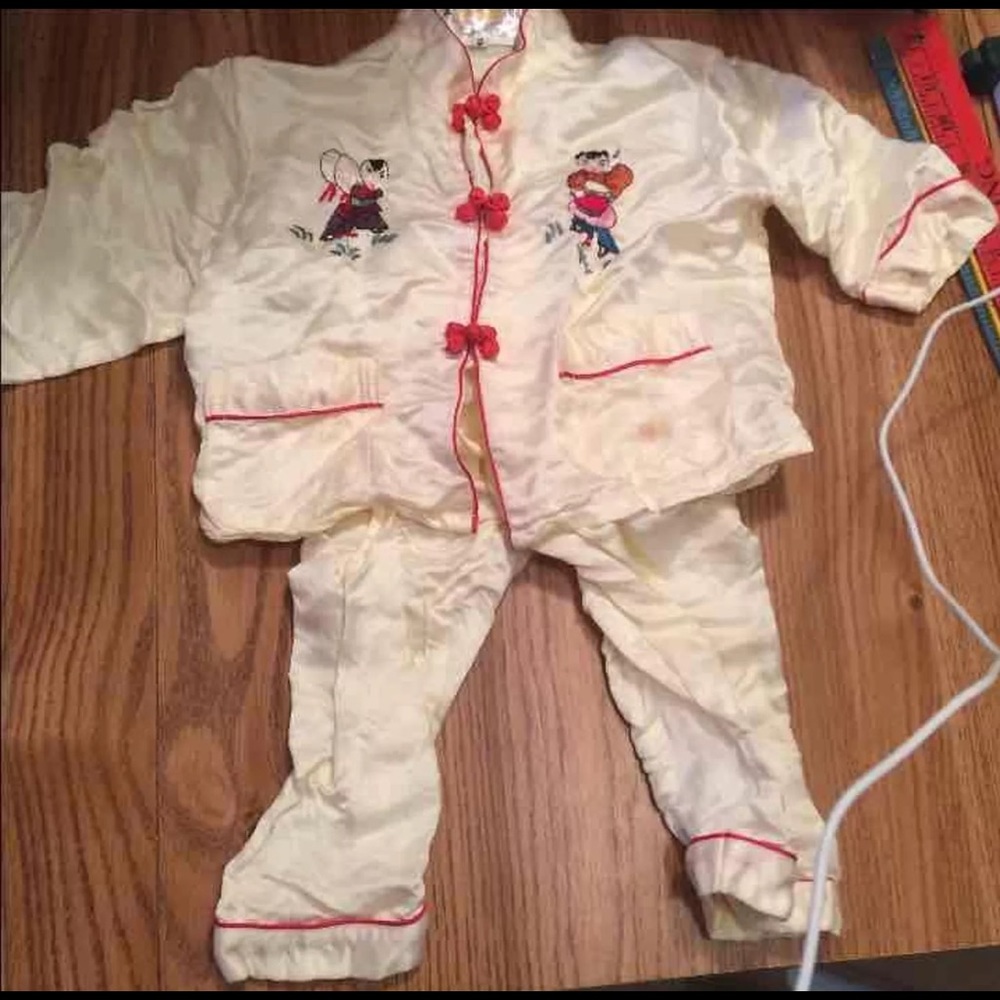 Vintage Chinese Baby Outfit