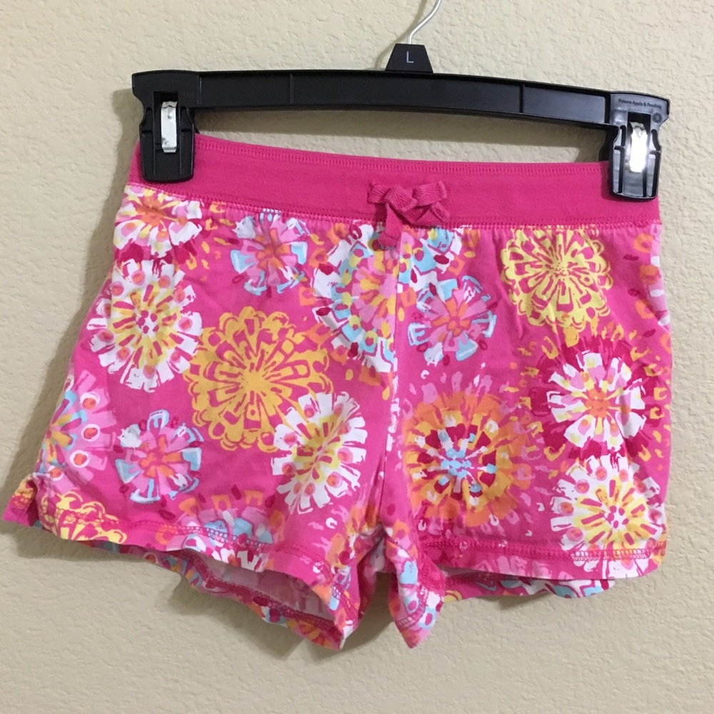 Cute pink girl’s play shorts