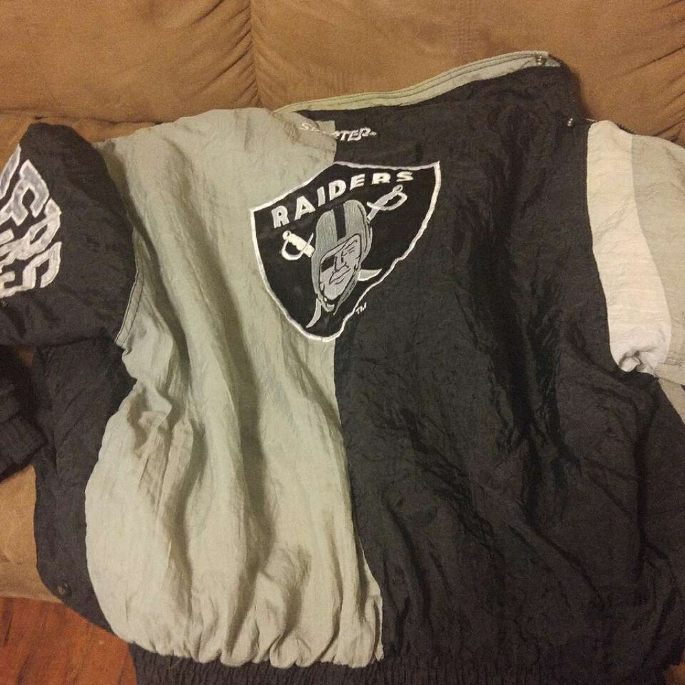 Starters raiders jacket-mens
