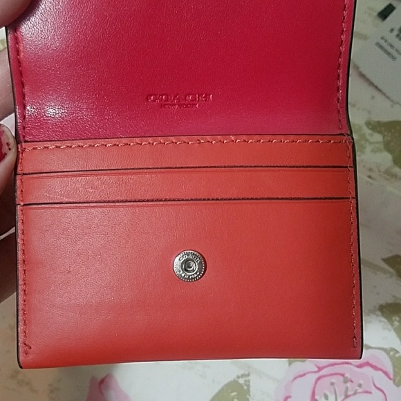💜BNWT/ Authentic Coach Card Holder💜 - Picture 5 of 8