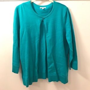 Teal Cardigan
