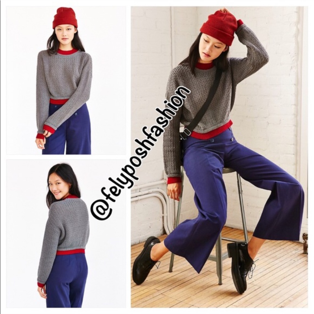 Urban Outfitters Connor Wave Stitch Sweater