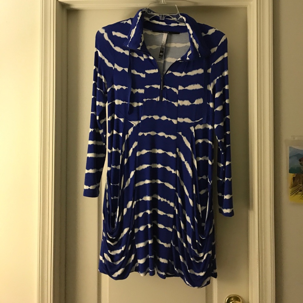 Blue Jersey dress