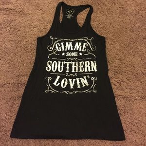 Black Graphic Under Shirt